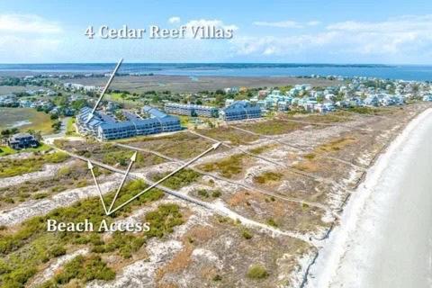 Panoramic Marsh And Ocean Views. Steps To Beach And Pool. Villa Harbor Island Buitenkant foto